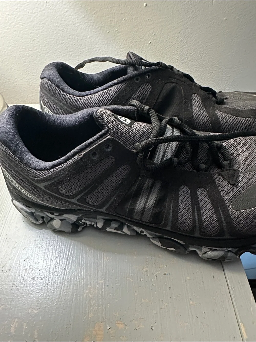 Brooks Black and Gray Men's Athletic Running Shoes